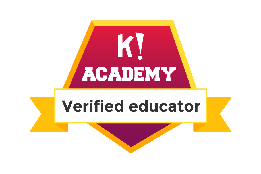 I'm a Kahoot! verified educator